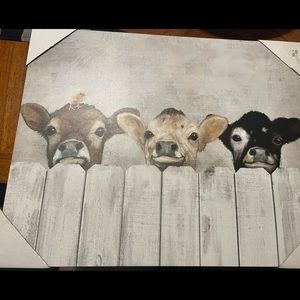 Farmhouse calves wall decor